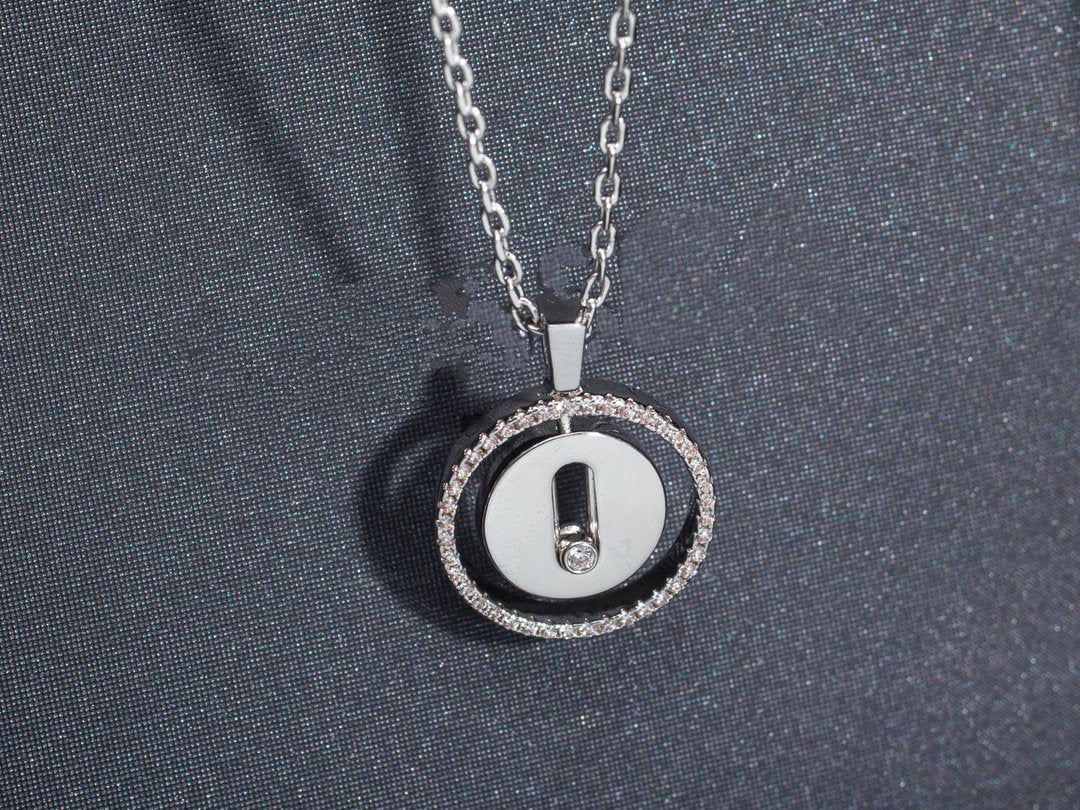 [Imperial]  MOVE PM NECKLACE SILVER DIAMOND