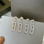 [Imperial] DORMEUSES MOVE UNO DIAMOND EARRINGS