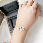 [Imperial] LUCKY MOVE PAVED DIAMOND BRACELET
