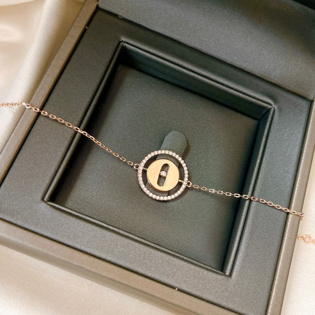 [Imperial] LUCKY MOVE PAVED DIAMOND BRACELET