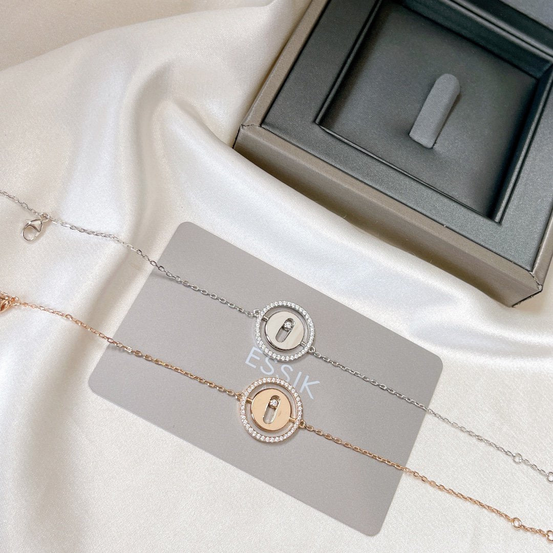 [Imperial] LUCKY MOVE PAVED DIAMOND BRACELET