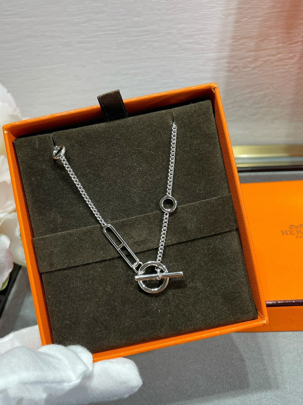 [Imperial] HM STERLING CHAINE D'ANCRE HEART