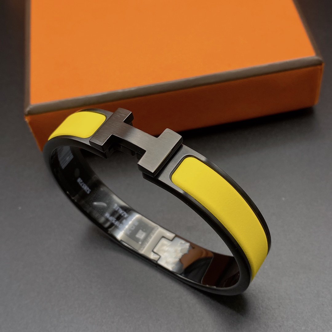 [Imperial] CLIC HM SO BLACK YELLOW BRACELET