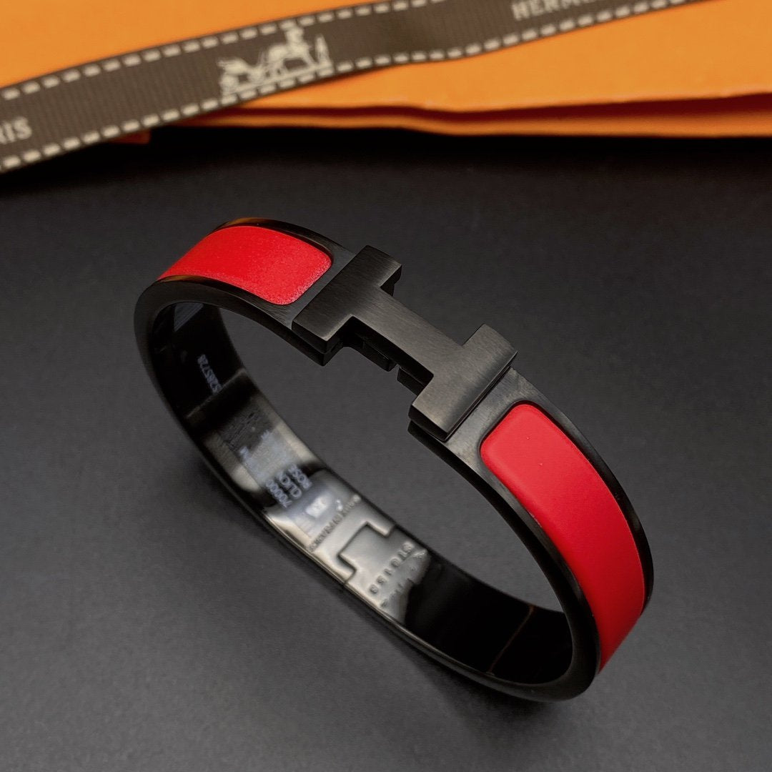 [Imperial] CLIC HM SO BLACK RED BRACELET