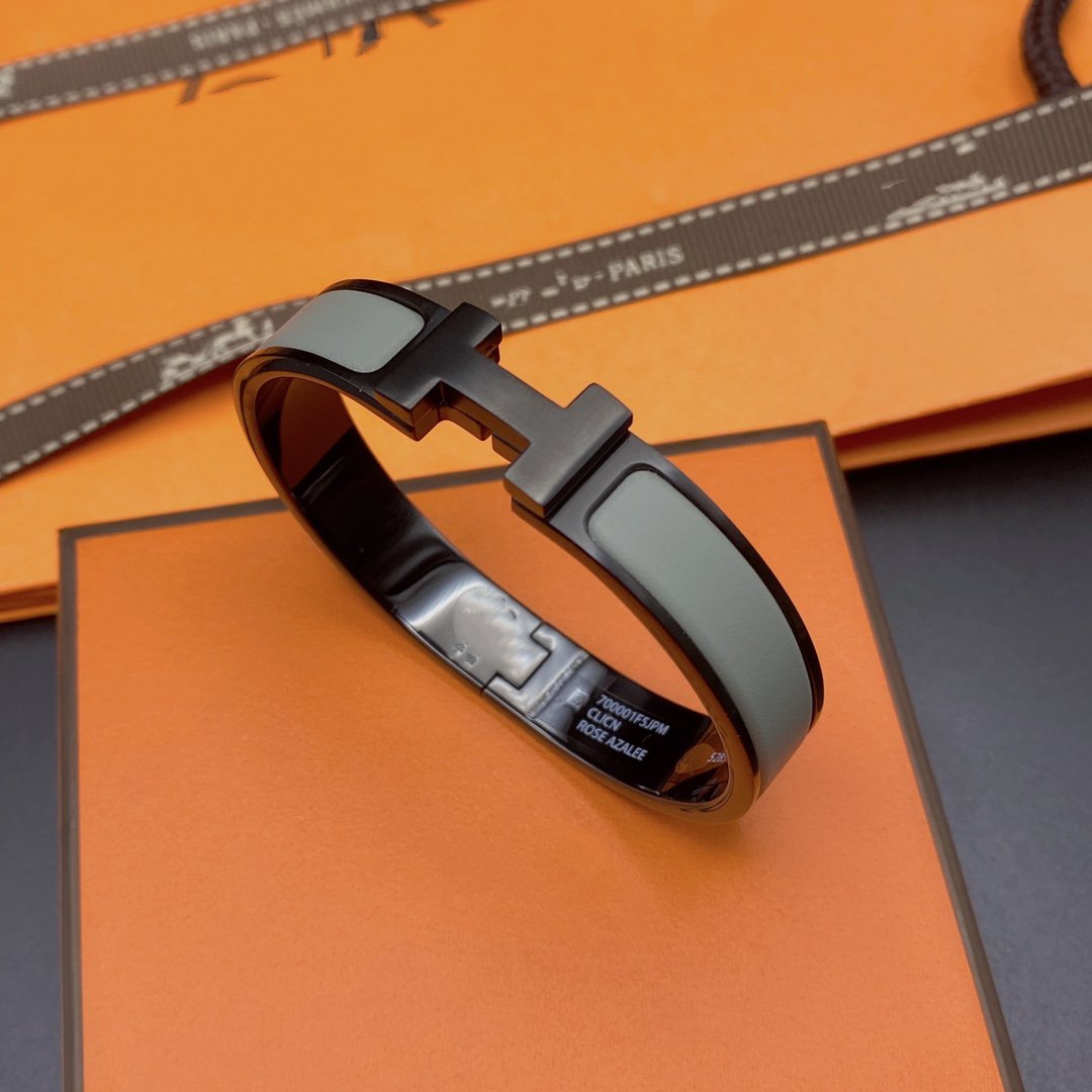 [Imperial] CLIC HM SO BLACK GREY BRACELET