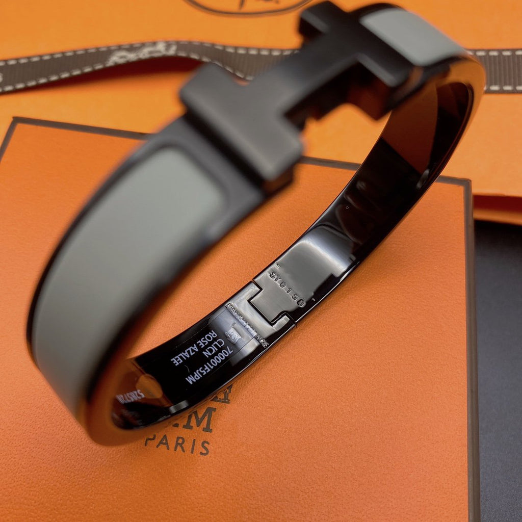 [Imperial] CLIC HM SO BLACK GREY BRACELET