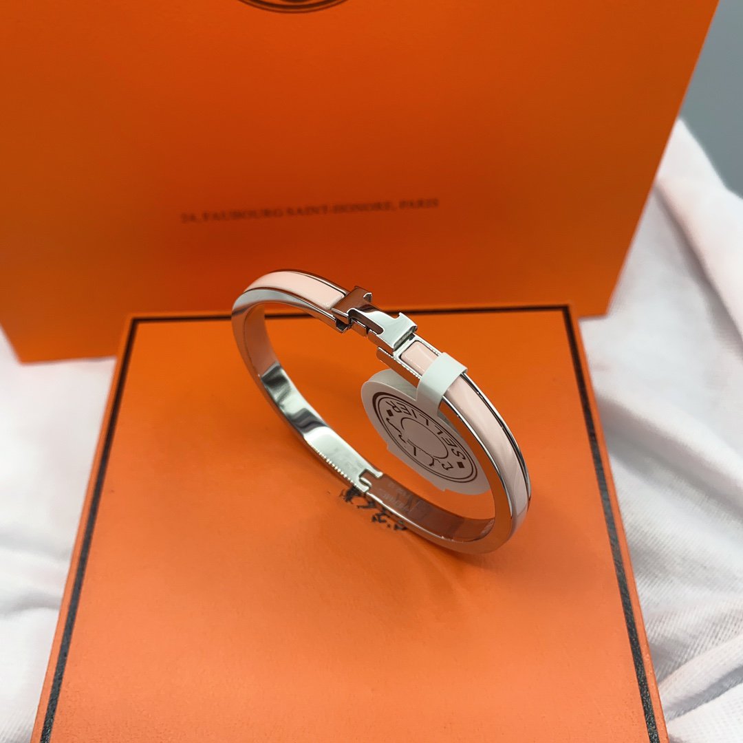 [Imperial] CLASSIC HM CLIC  PINK 8MM ENAMEL BRACELET