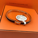 [Imperial] CLASSIC HM CLIC BLACK 8MM ENAMEL BRACELET