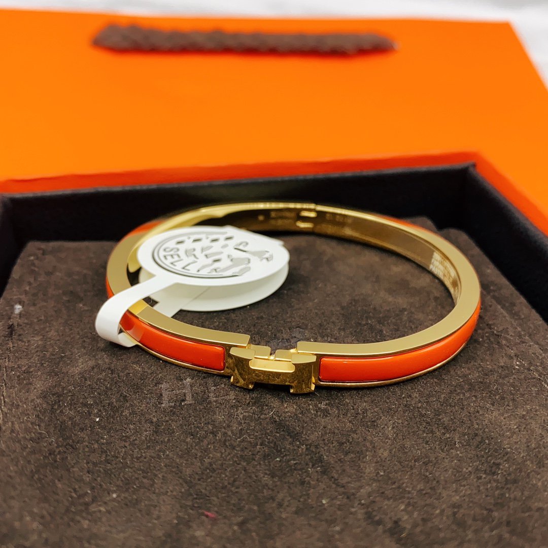 [Imperial] CLASSIC HM CLIC RED 8MM ENAMEL BRACELET