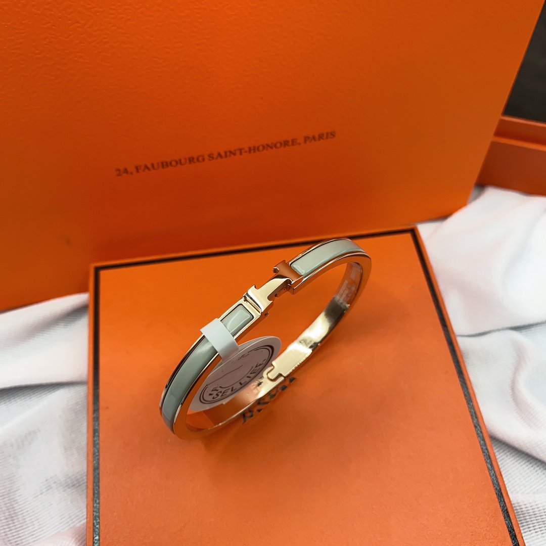 [Imperial] CLASSIC HM CLIC GREEN 8MM ENAMEL BRACELET