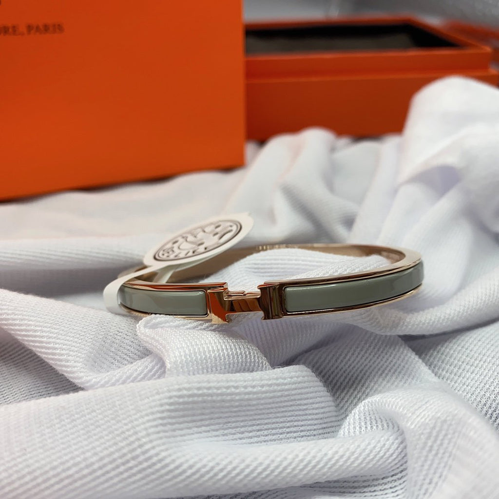[Imperial] CLASSIC HM CLIC GREEN 8MM ENAMEL BRACELET