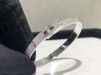 [Imperial] HM KELLY BRACELET IN SILVER AND FULL PAVE DIAMOND