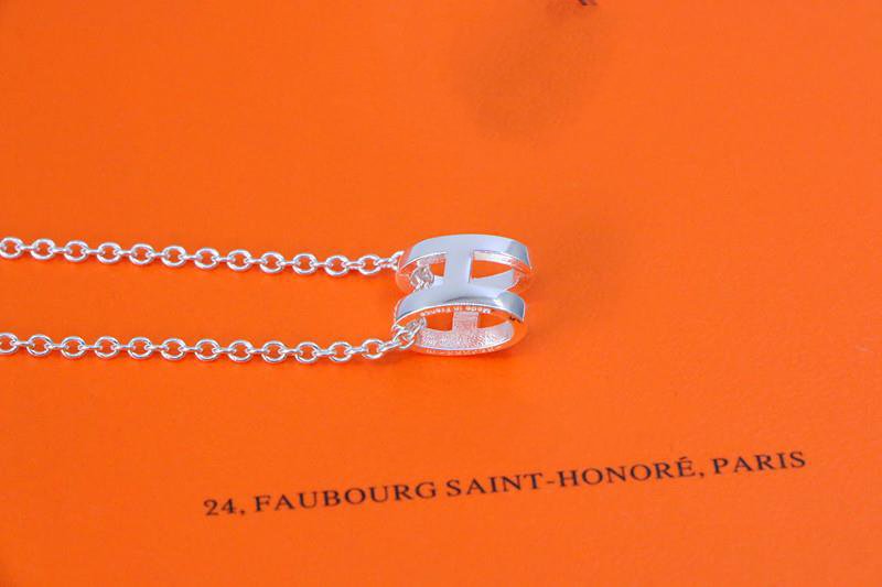 [Imperial] HM NECKLACE H LETTER OVAL SERIES