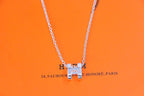 [Imperial] HM NECKLACE H LETTER OVAL SERIES