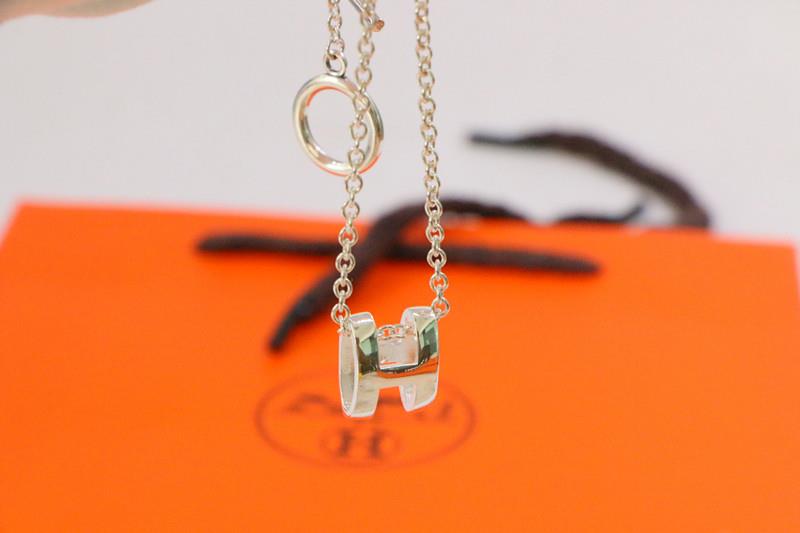 [Imperial] HM NECKLACE H LETTER OVAL SERIES