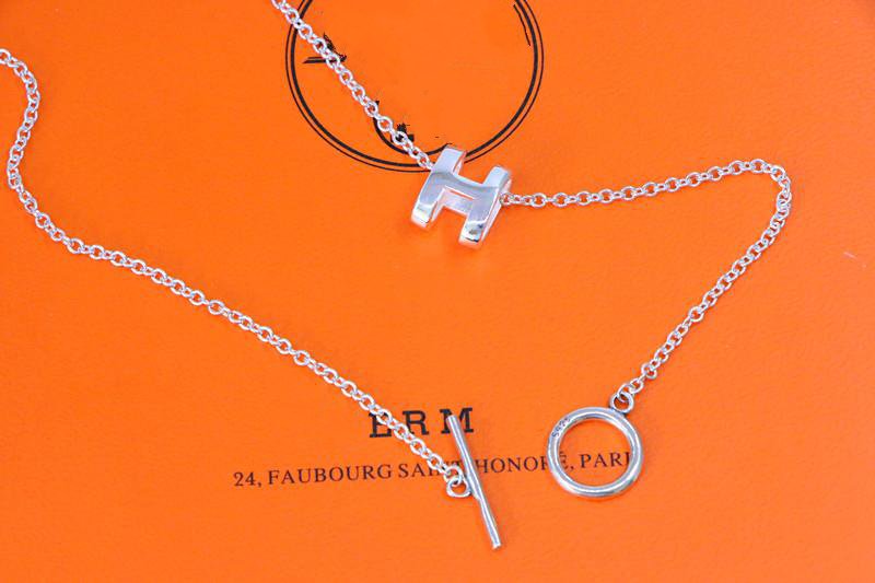 [Imperial] HM NECKLACE H LETTER OVAL SERIES