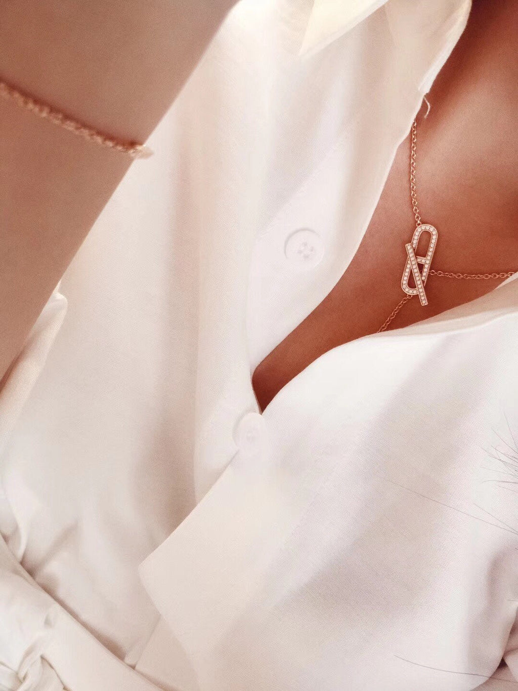 [Imperial] HM FIRE PIG NOSE NECKLACE TRENDY STREET