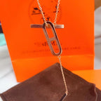 [Imperial] HM NECKLACE PLATINUM ROSE GOLD DIAMOND