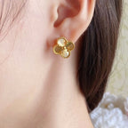 [Imperial] CLOVER MEDIUM STUD EARRINGS