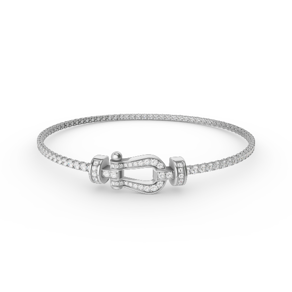 [Imperial] FORCE  HORSESHOE  DIAMOND TENNIS BRACELET