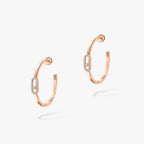 [Imperial] CREOLES MOVE UNO PM DIAMOND EARRINGS