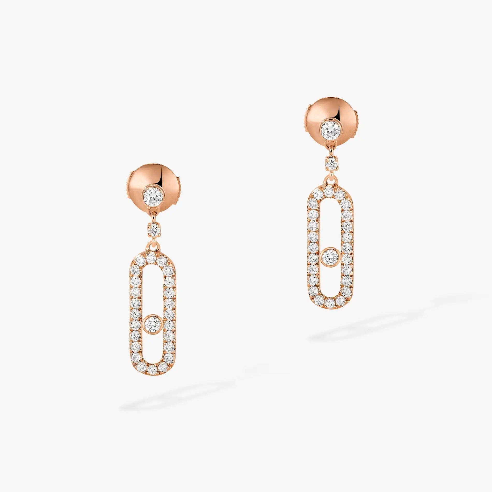 [Imperial] DORMEUSES MOVE UNO DIAMOND EARRINGS