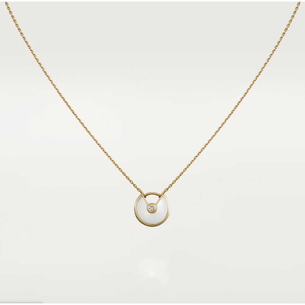[Imperial] AMULETTE ROSE GOLD MOP NECKLACE