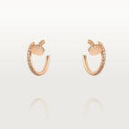 [Imperial] JUSTE EARRINGS 12.75MM PINK GOLD DIAMOND
