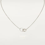 [Imperial] LOVE NECKLACE PINK GOLD AND SILVER