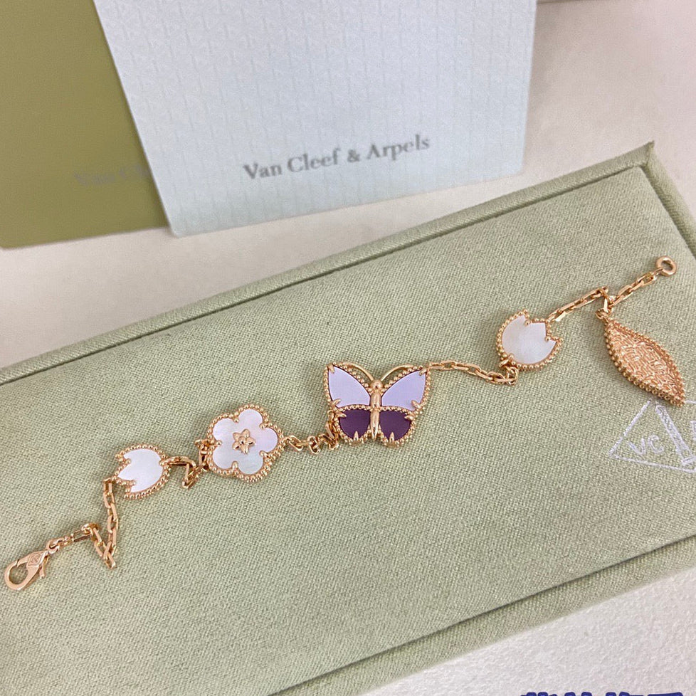 [Imperial] 26 NEW CLOVER LUCKY LIGHT PURPLE SET