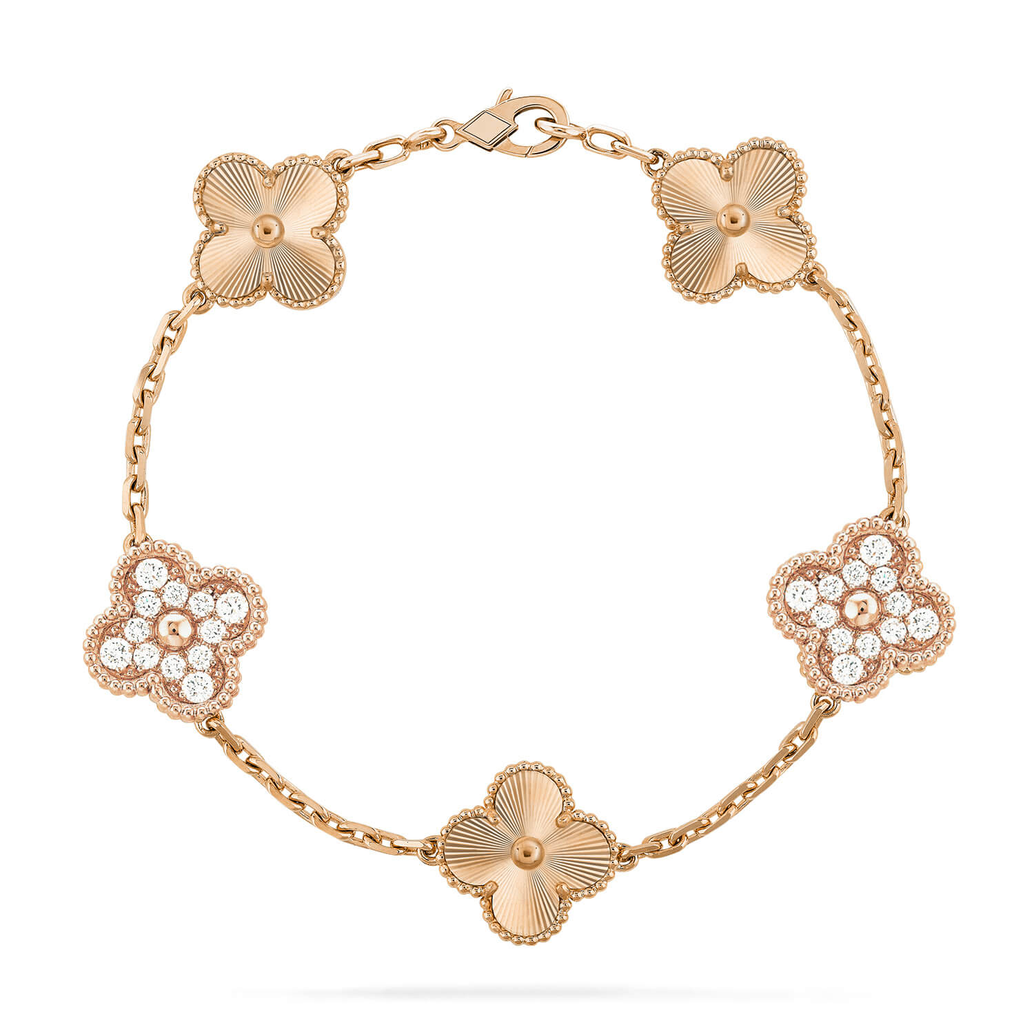 [Imperial]New  CLOVER 5 MOTIF LASER BRACELET COLLECTION