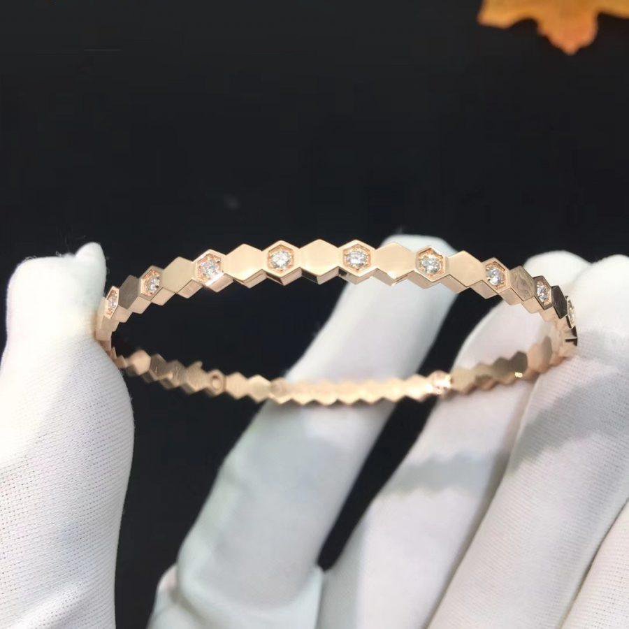 [Imperial] BEE LOVE PINK GOLD DIAMOND BRACELET