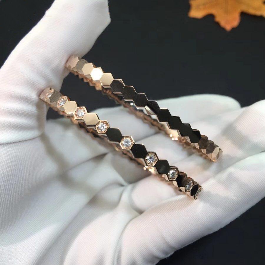 [Imperial] BEE LOVE PINK GOLD DIAMOND BRACELET