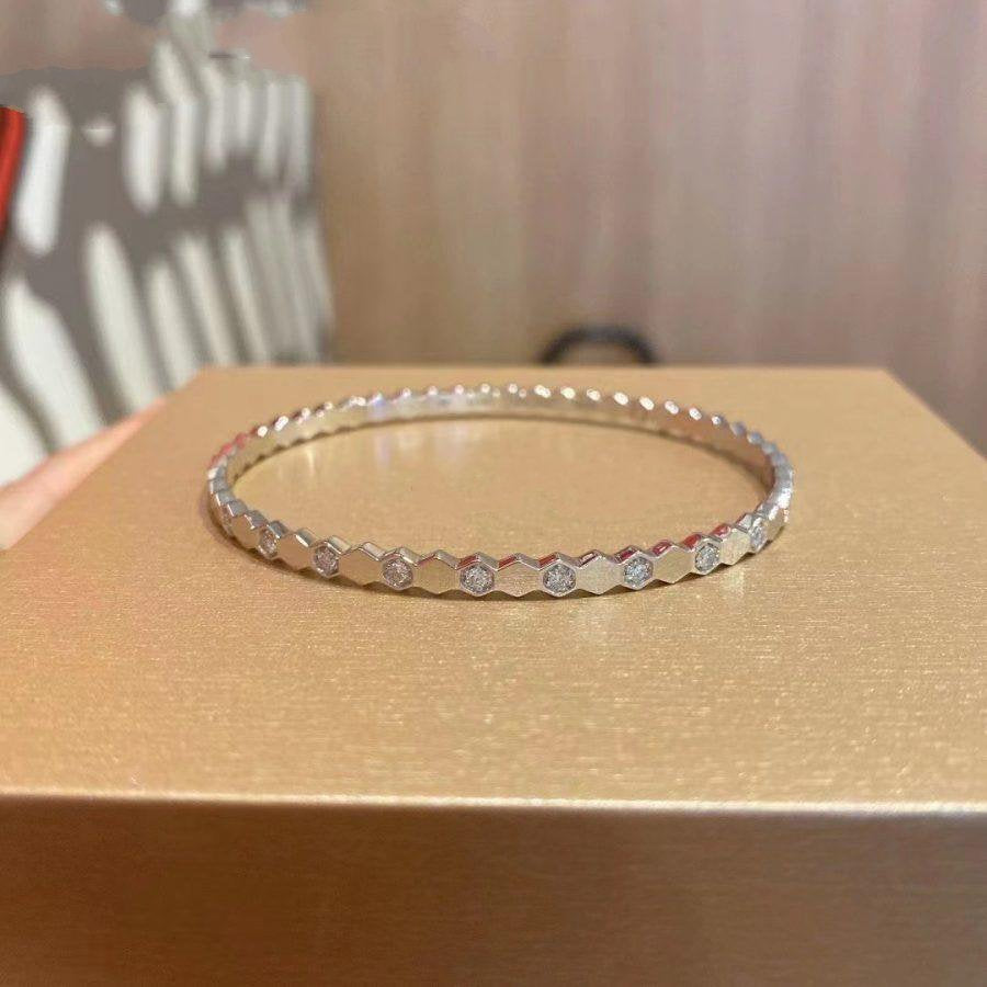 [Imperial] BEE LOVE SILVER DIAMOND BRACELET
