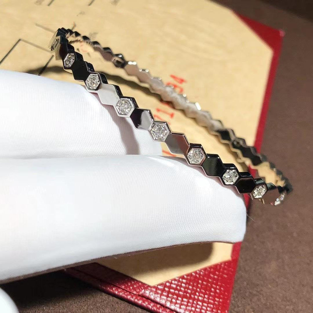 [Imperial] BEE LOVE SILVER DIAMOND BRACELET