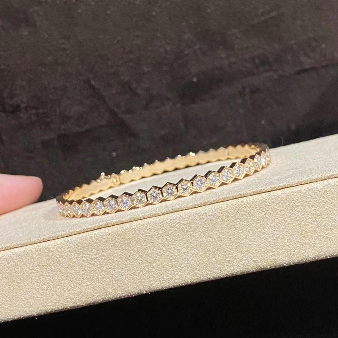 [Imperial] BEE LOVE GOLD BRACELET FULL DIAMOND