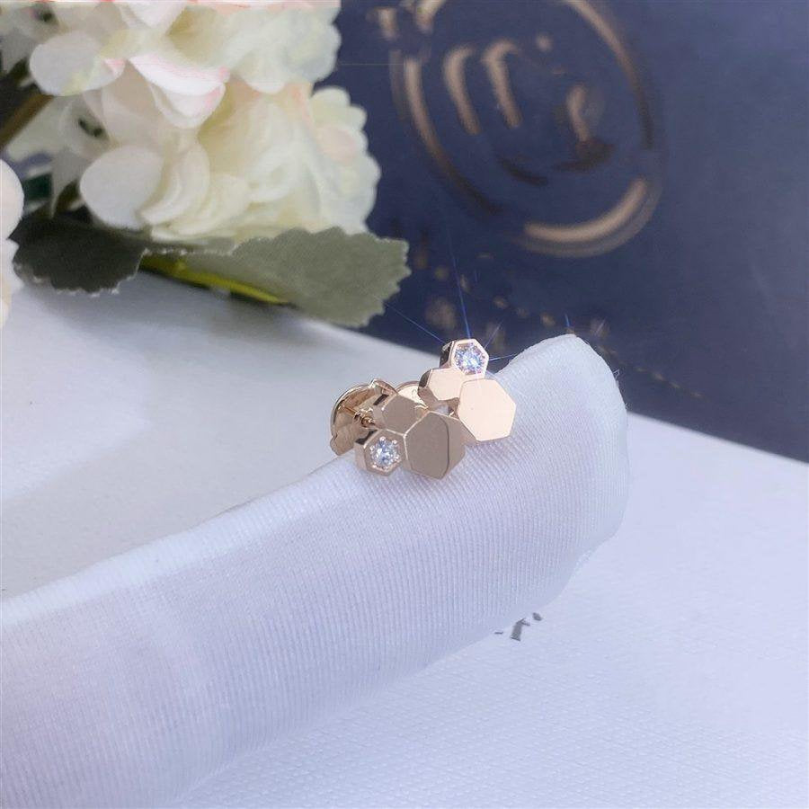 [Imperial] BEE LOVE PINK GOLD DIAMOND EARRINGS