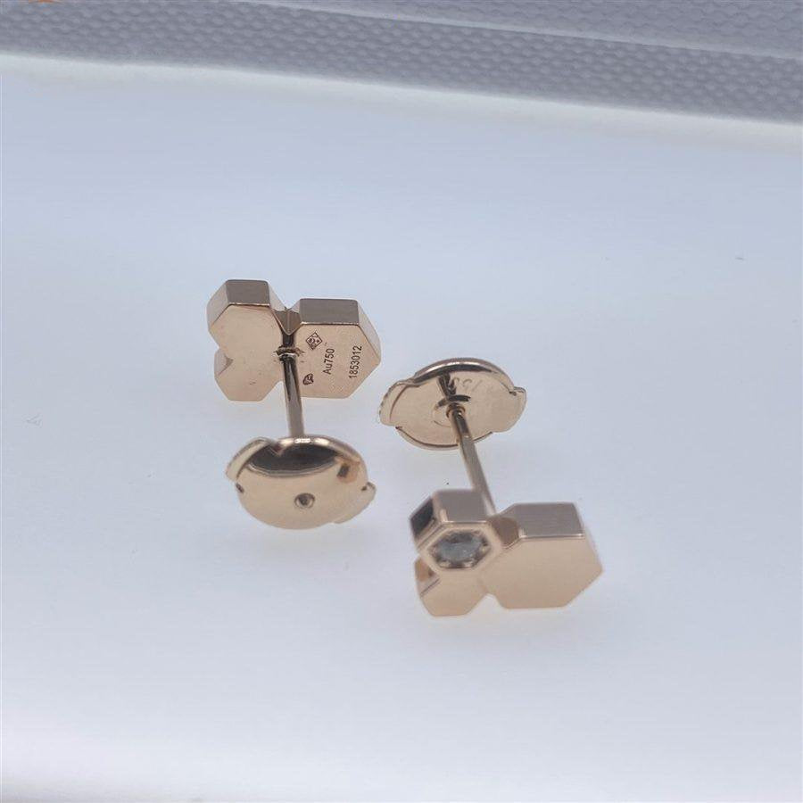 [Imperial] BEE LOVE PINK GOLD DIAMOND EARRINGS