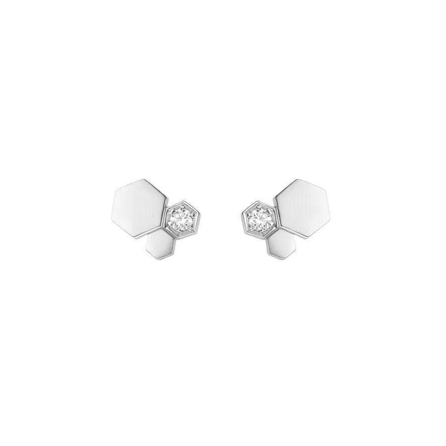 [Imperial] BEE LOVE SILVER DIAMOND EARRINGS