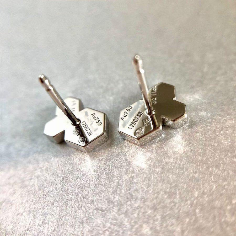[Imperial] BEE LOVE SILVER DIAMOND EARRINGS