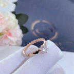 [Imperial] BEE LOVE RING PINK GOLD 1 DIAMOND