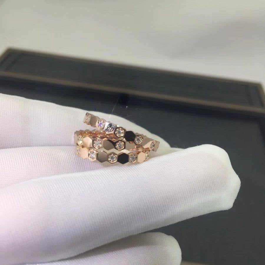 [Imperial] BEE LOVE RING PINK GOLD DIAMOND