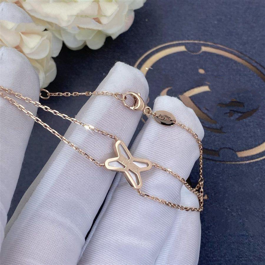 [Imperial] JEUX BRACELET WHITE MOP PINK GOLD 1 DIAMOND