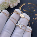 [Imperial] JEUX BRACELET WHITE MOP PINK GOLD 1 DIAMOND