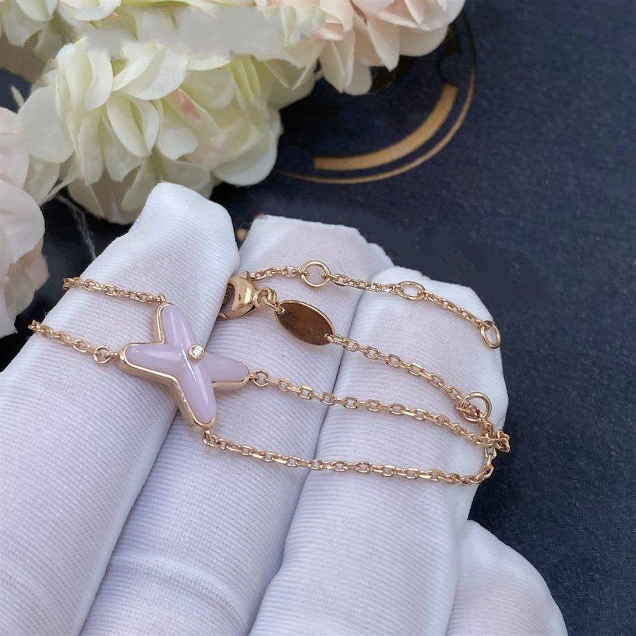 [Imperial] JEUX BRACELET PINK MOP PINK GOLD 1 DIAMOND