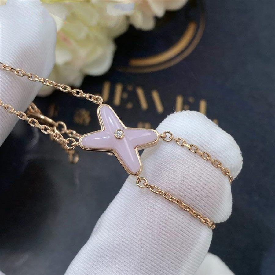 [Imperial] JEUX BRACELET PINK MOP PINK GOLD 1 DIAMOND