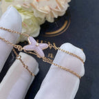 [Imperial] JEUX BRACELET PINK MOP PINK GOLD 1 DIAMOND