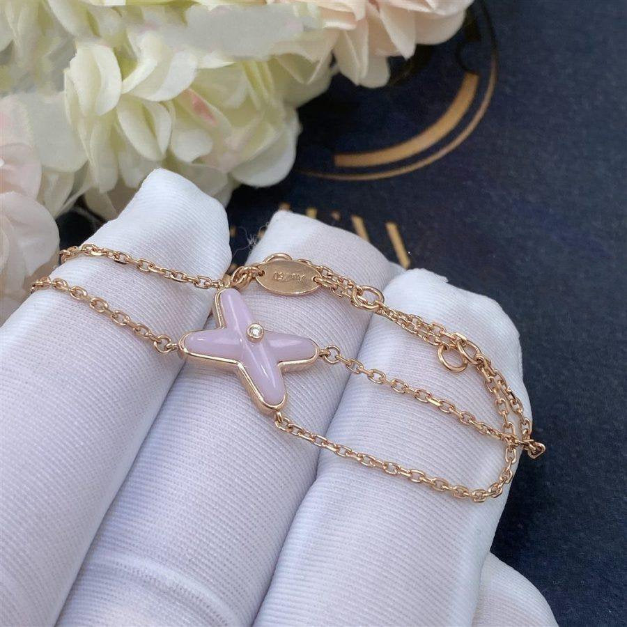 [Imperial] JEUX BRACELET PINK MOP PINK GOLD 1 DIAMOND