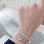 [Imperial] JEUX DE BRACELET DIAMONDS SILVER