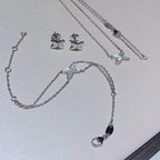 [Imperial] JEUX BRACELET WHITE MOP SILVER 1 DIAMOND